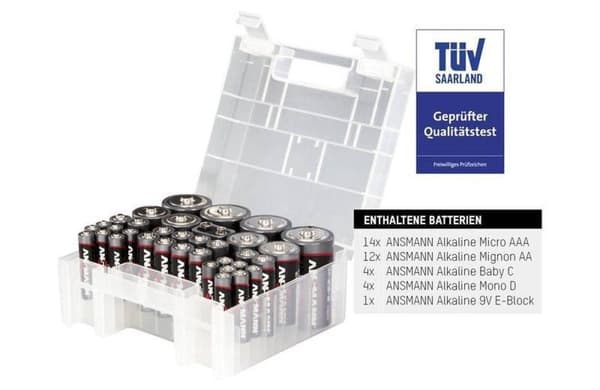 Ansmann 1520-0004 husholdningsbatteri Engangsbatteri Alkaline