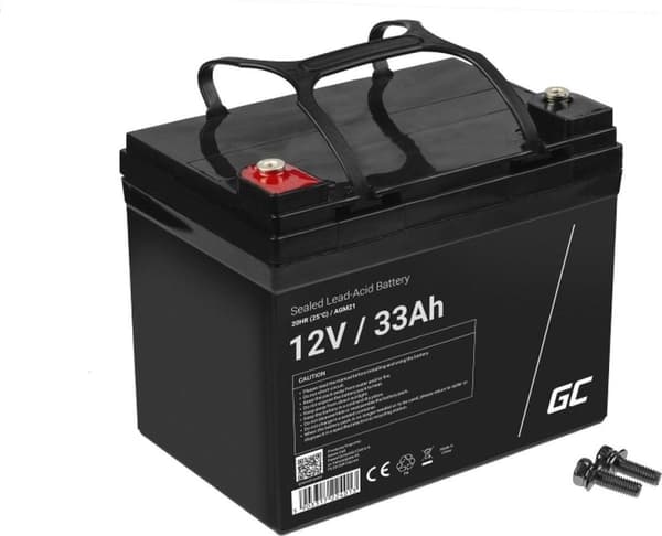 Green Cell AGM21 UPS batteri Forseglet blysyre (VRLA) 12 V 33 Ah