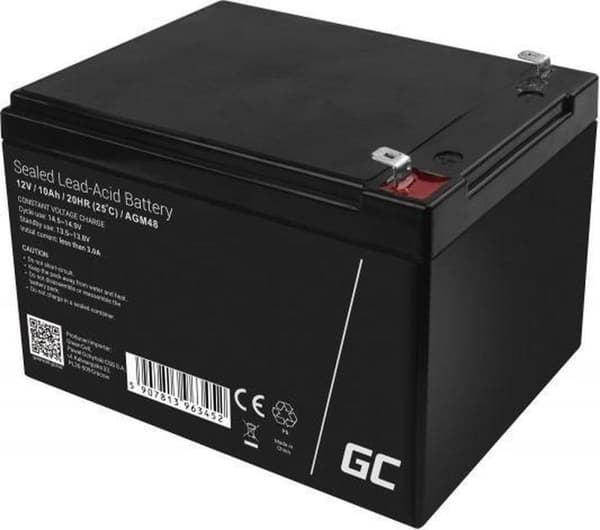 Green Cell AGM48 UPS-batteri Forseglet blysyre (VRLA) 12 V 10 Ah