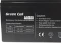 Miniatyrbillede 11 af 11: Green Cell AGM06 UPS-batteri Forseglet blysyre (VRLA) 12 V 9 Ah