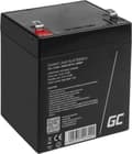 Miniatyrbillede 1 af 8: Green Cell AGM27 UPS-batteri Forseglet blysyre (VRLA) 12 V 5 Ah
