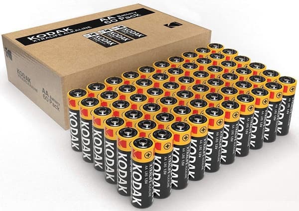 Kodak XTRALIFE alkaline AA-batteri (60 stk.)