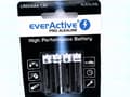 Miniatyrbild 1 av 2: Alkaliska batterier AAA / LR03 everActive Pro - 4 stycken (blister)