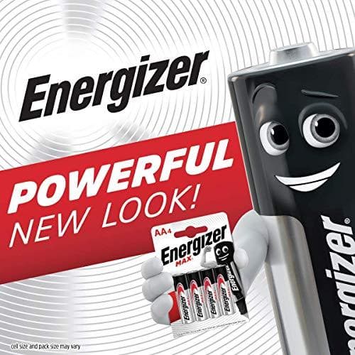 ENERGIZER ALKALISKA BATTERIER MAX AAA LR03, 4 DELAR, EKO-FÖRPACKNING