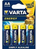 Miniatyrbild 7 av 8: Varta Energy AA Engångsbatteri Alkaline