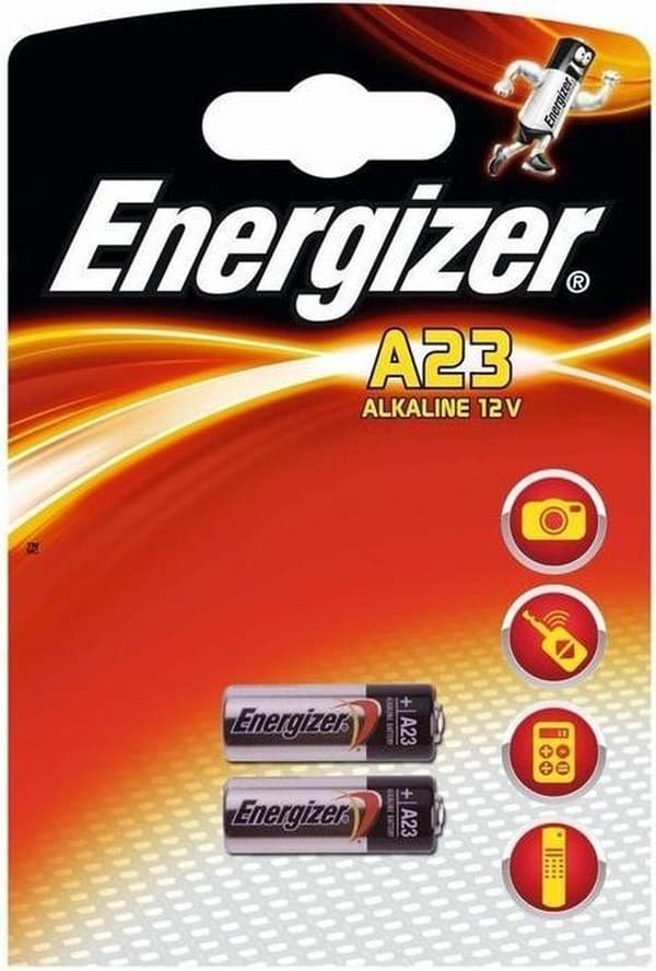 ENERGIZER BATTERIER SPECIALISERET A23 2 STK.