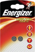 Miniatyrbillede 3 af 4: ENERGIZER ALKALINE SPECIALBATTERIER LR44/ A76 2 STK 1,5V