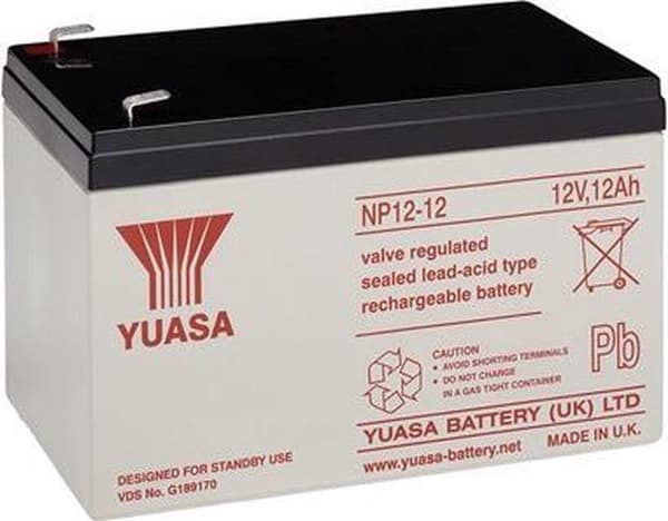 Wentronic NP12-12 blysyre 12V genopladeligt batteri/batteri