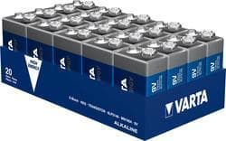 Varta High Energy - Batteri 20 x 9V - alkalisk