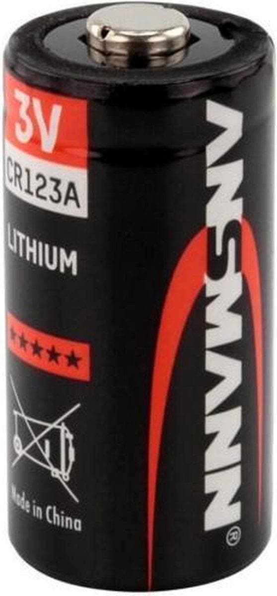 Ansmann CR123A bulk 50x 5020011 Lithium 3V ikke-genopladeligt batteri