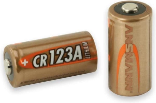 Ansmann CR123A bulk 50x 5020011 Lithium 3V ikke-genopladeligt batteri