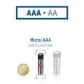 Miniatyrbillede 1 af 4: ANS 1521-0039 - Alkaline batteri AAA Micro 100-Pack - Batteri (1521-0039)