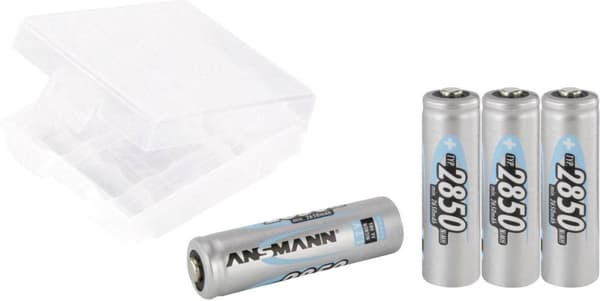 Ansmann Genopladeligt AA-batteri (penlite) NiMH 2850 mAh 1,2 V 1 sæt(er)