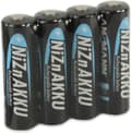 Miniatyrbillede 2 af 6: 1x4 Ansmann NiZn batteri Mignon AA 2500 mAh