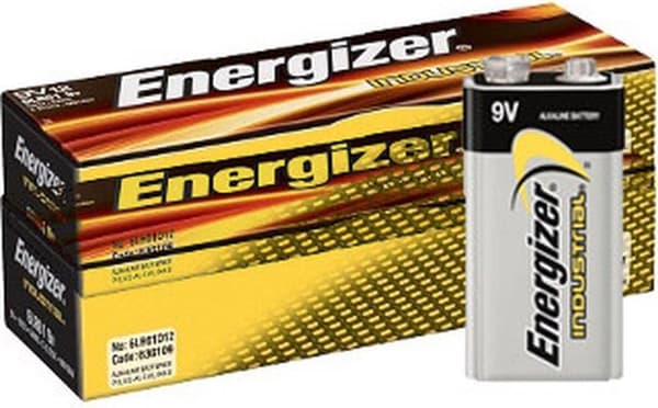 Energizer ikke-genopladelige batterier Batteri Energizer Industrial 9V/boks 12