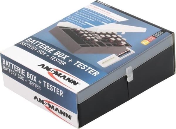 Ansmann Paristokotelo 48 Paristokotelo Kennojen lukumäärä: 48 AAA (lyijykynä), AA (penlite), 9V (lohko) (pituus x leveys x k) 173 x 138 x 63 mm
