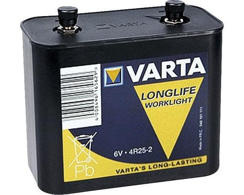 Varta Longlife Arbejdslygte - Batteri 4R25-2 zinkklorid 19 Ah (48091)