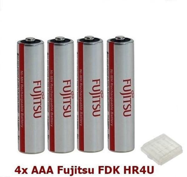 Sanyo BK-4LCCE/2BE Nickelmetallhydrid 550mAh 1,2V uppladdningsbart batteri