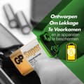 Miniatyrbillede 4 af 7: GP Batterier GP1604A-2LB8 9V batteri (blok) Alkaline 9 V 8 stk.