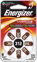Miniatyrbillede 1 af 3: Energizer EN-53542574100 Zink-luftbatteri Pr41 1,4 V 8-blister