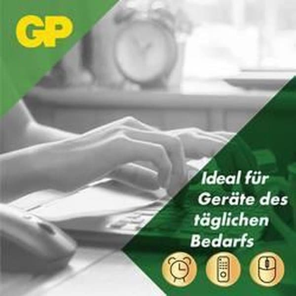 GP Super Alkaline AA batterier - 40 stk