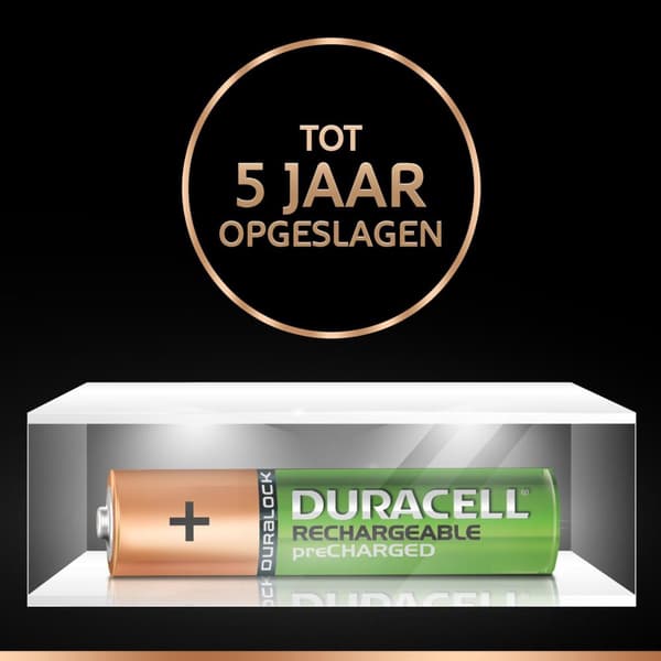 Duracell StayCharged - Batteri 4 x AAA NiMH 800 mAh (DUR203822)
