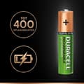 Miniatyrbillede 4 af 6: Duracell StayCharged - Batteri 4 x AAA NiMH 800 mAh (DUR203822)
