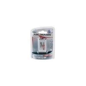 ANSMANN Extreme Lithium 9 V Block - Batteri 9V Li (5021023)