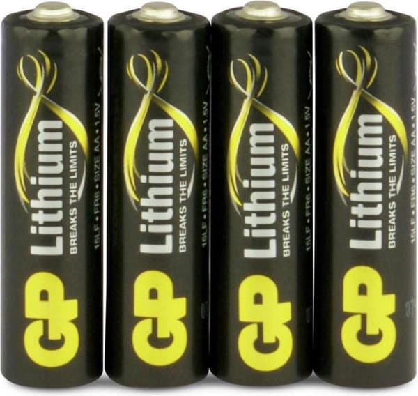 GP Batterier Lithium Primary AA Engangsbatteri Alkaline
