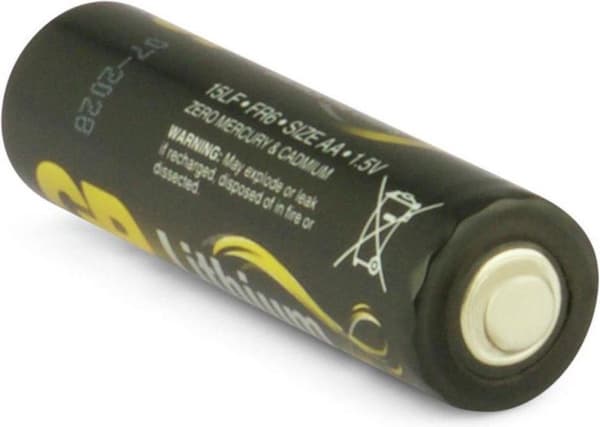 GP Batterier Lithium Primary AA Engangsbatteri Alkaline