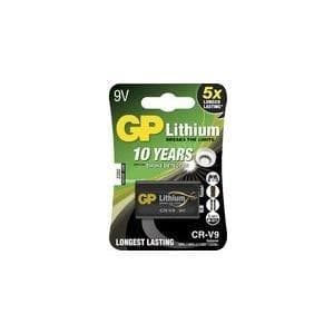 Gold Peak GP CR-9V - Mikrofonbatteri 9V Li 800 mAh (070.CRV9)