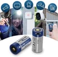 Miniatyrbillede 3 af 4: Ansmann 16340, Micro-USB Special genopladeligt batteri 16340 Li-ion 3,6 V 850 mAh