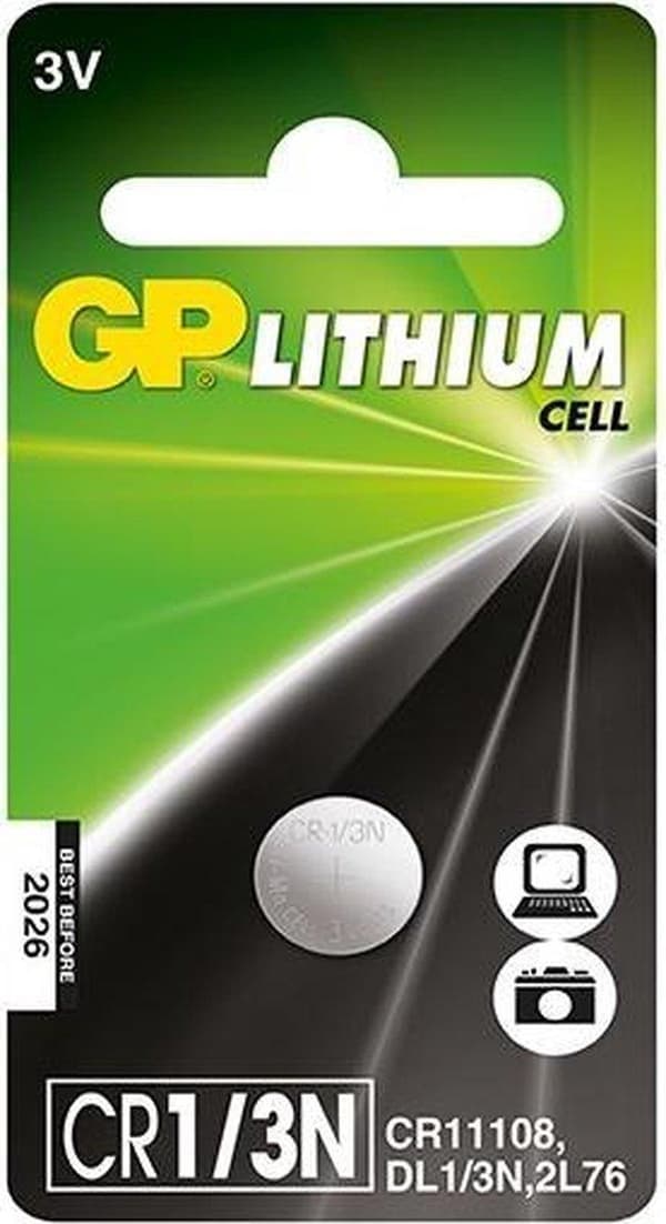 GP Batterier Lithium Cell CR1/3N Engangsbatteri 3 V