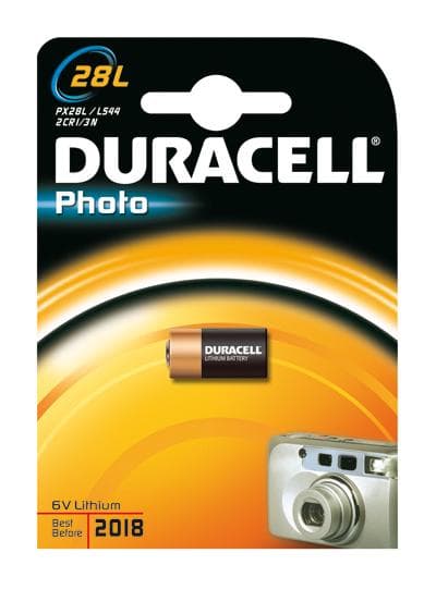 Duracell PX28L - 2CR-1/3N - L544 - 2CR13252 6V Litiumparisto - 1 kpl