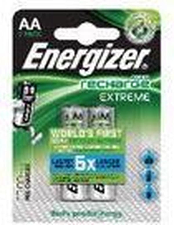 Energizer Genopladeligt NiMH-batteri AA 1,2 V Extreme 2300 mAh 2-blister