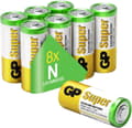 Pikkukuva 1 / 4: N-paristo (nainen) GP-akut Super GP910A, LR01 Alkali 1,5 V 8 kpl