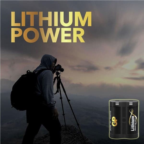 GP Photo Lithium 2CR5 batteri