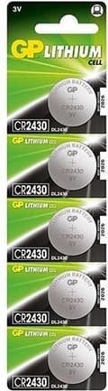 Miniatyrbillede 7 af 8: GP Batterier Lithium Cell CR2430 Engangsbatteri 3 V