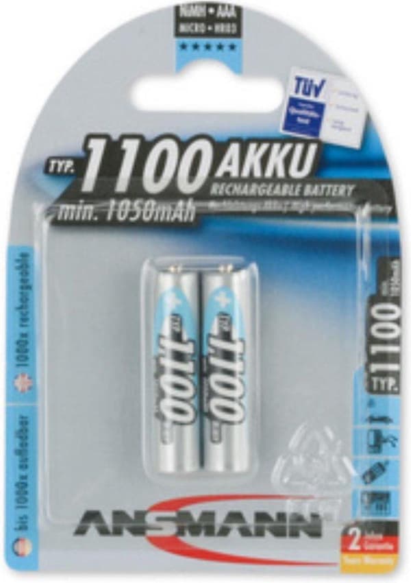 Ansmann AAA batterier