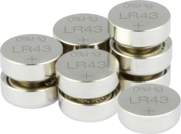 GP LR43 V12GA Alkaline 10 stk