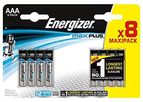 Max Plus Micro AAA alkalisk mangan batteri 1,5 V 8 stk. (E303321300)