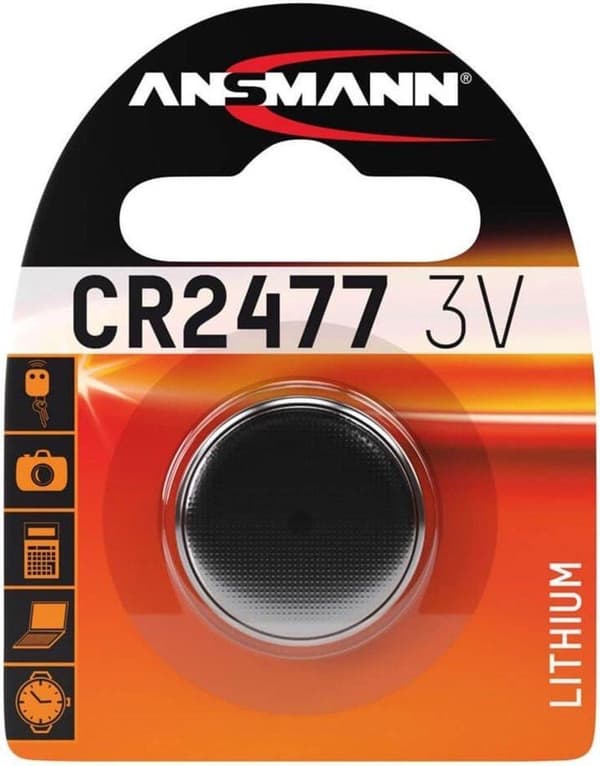 Ansmann - Ansmann Button Cell Lithium Cr2477 - 30 dages penge tilbage