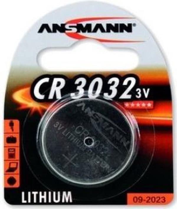 Ansmann 1516-0013 Husholdningsbatteri Engangsbatteri CR3032 Lithium