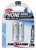 Miniatyrbillede 4 af 6: Ansmann - 2er 1300mAh - Mignon batteri til Dect-Schnurlostelefo