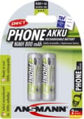 Miniatyrbillede 6 af 6: Ansmann - 2er 1300mAh - Mignon batteri til Dect-Schnurlostelefo
