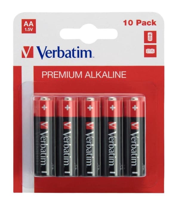 Verbatim AA alkaliske batterier