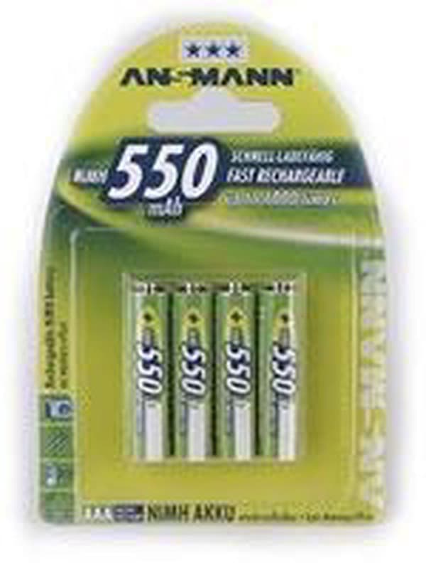 Ansmann AAA batterier