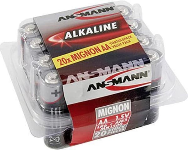 Ansmann - 20er Box AA - Mignon batteri