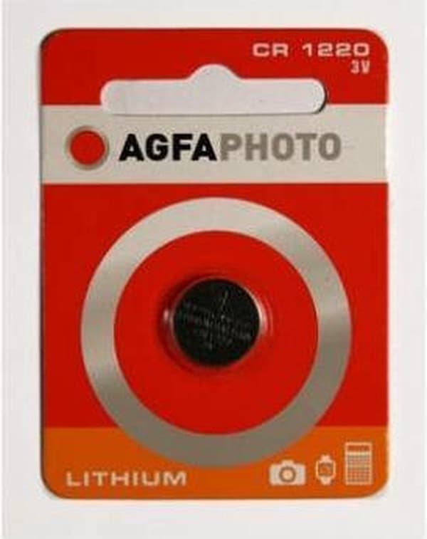 AgfaPhoto CR1220 Engangsbatteri Lithium