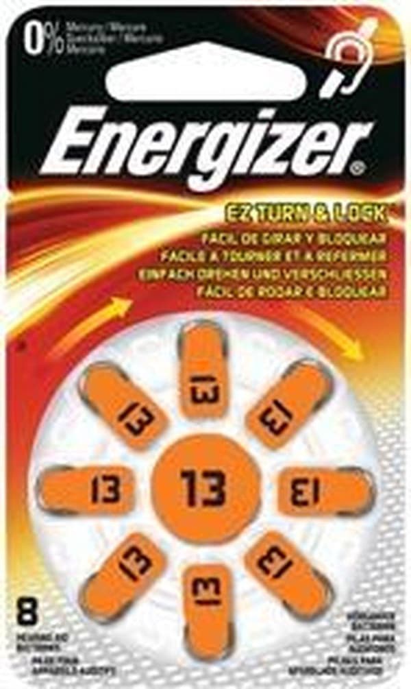 Energizer ENZINCAIR13-8P husholdningsbatteri
